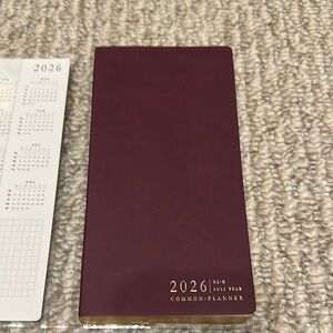 2026 Mulberry Sterling Ink N2 Horizontal Planner